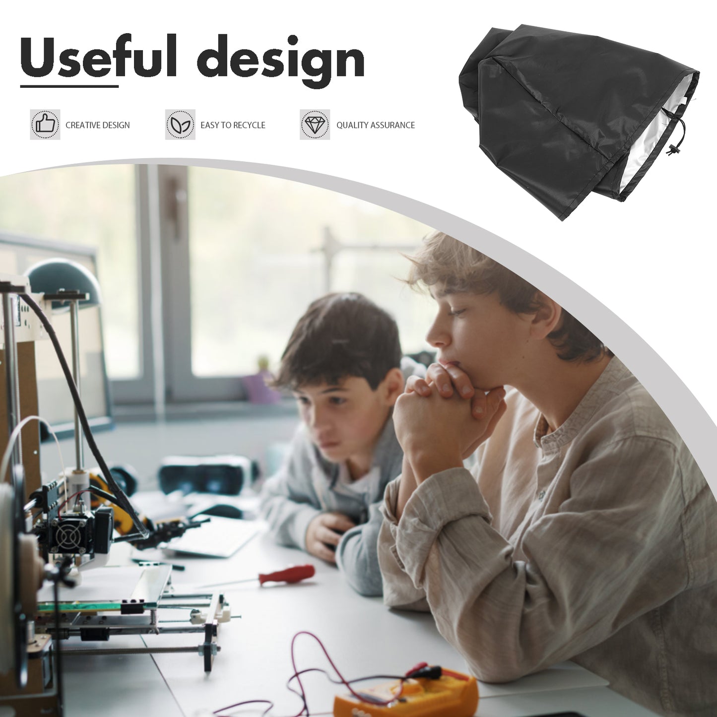 Dust Proof Printer Cover - 3D Printer & Engraver Protection