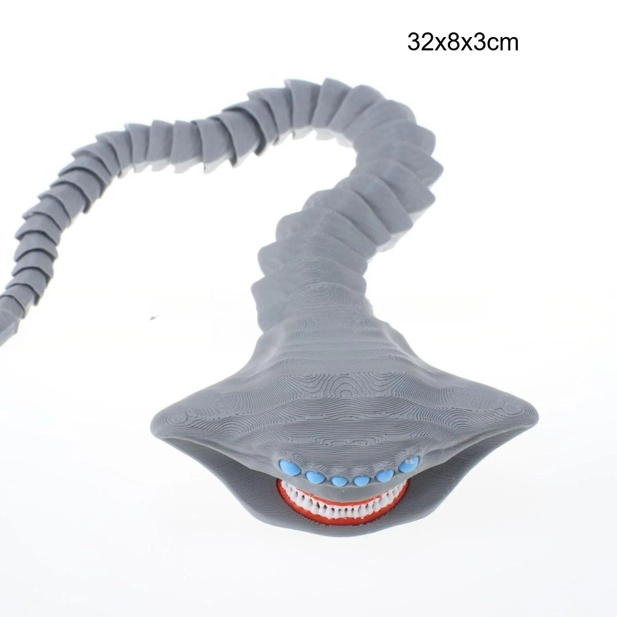 1pc 3D Printing Sea Eater Bloop Gran Maja Action Figure Model Toy Doll Christmas Gift Joint-movable Deep Sea Monster Figurines