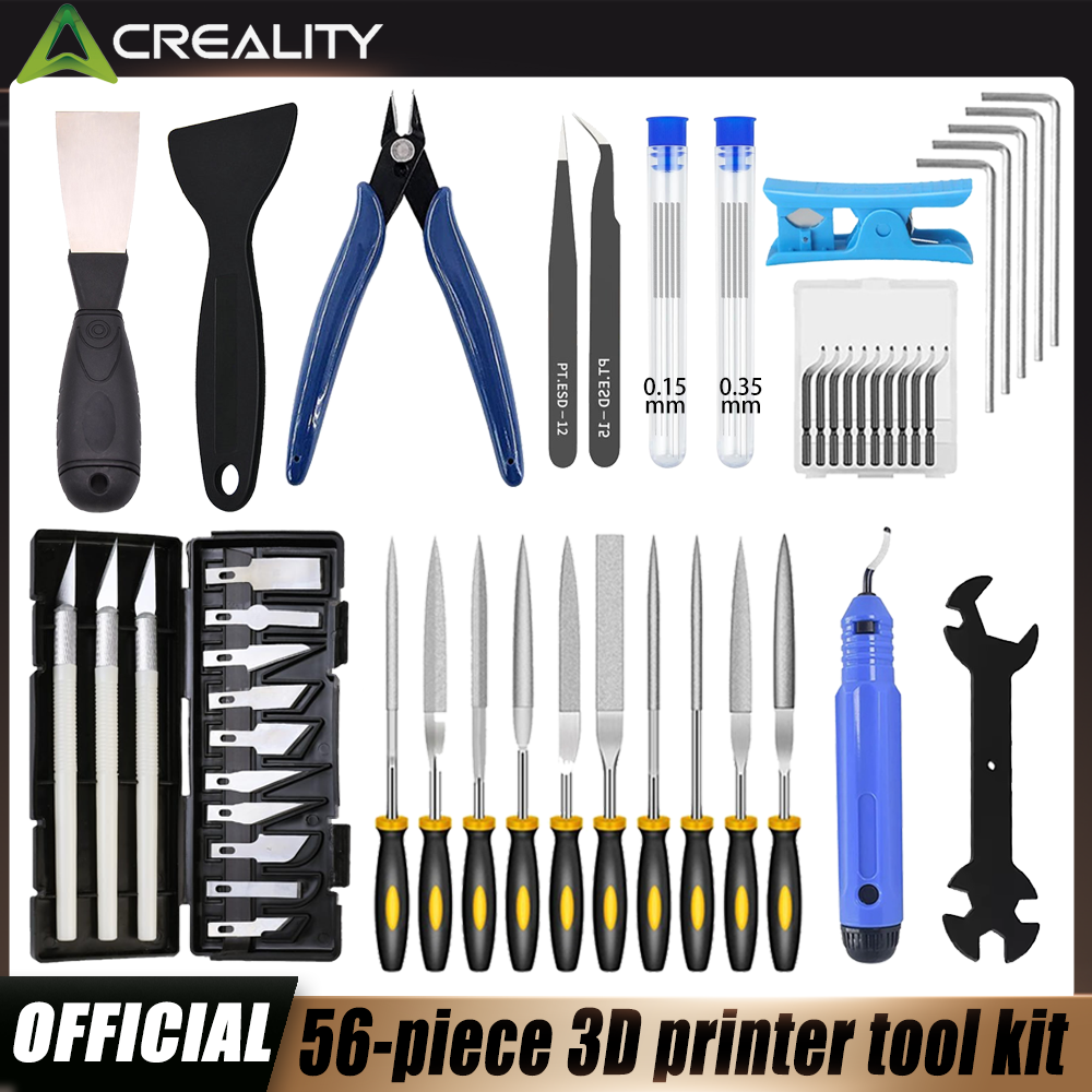 Tool Kit: 3D Printer Nozzle Cleaner, Scraper & More