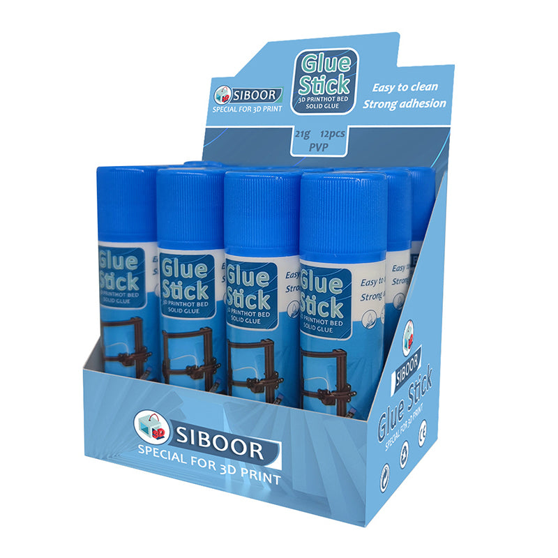 3D Printer Glue Stick - Non-Toxic PVP Adhesive for PLA/ABS