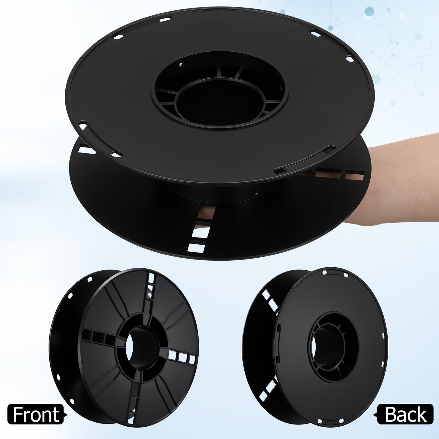 88Mm Extension Cord Reel - Lightweight Cable Spool for RV