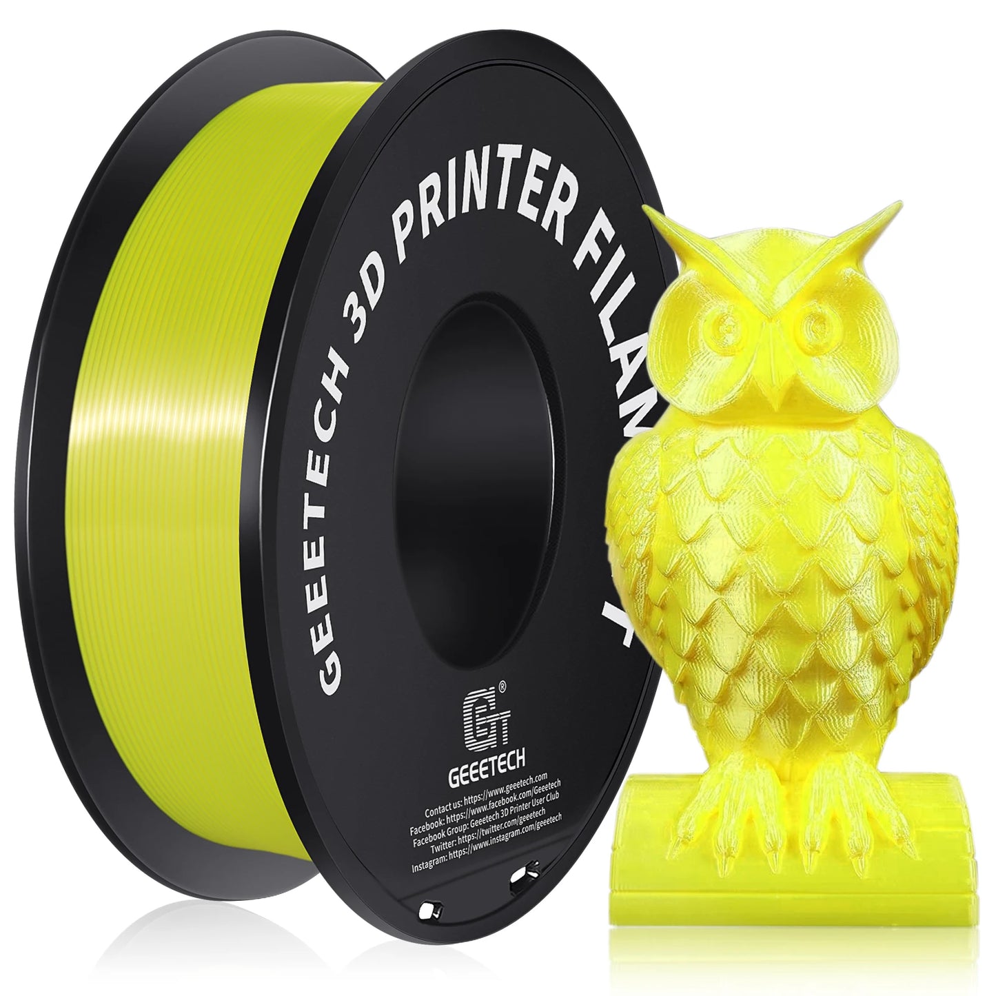 3D Printer Filament 1.75mm - GEEETECH 1kg Spool