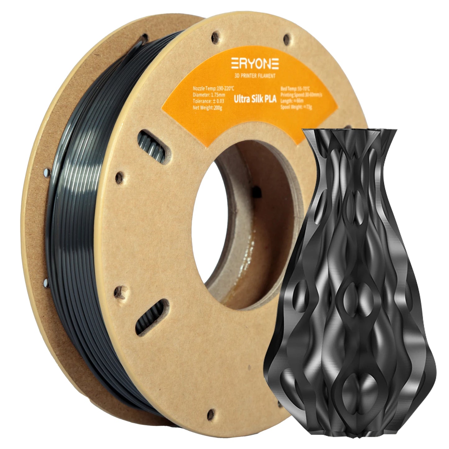 Ultra SILK PLA Filament 1.75mm - 200G for 3D Printer & Pen