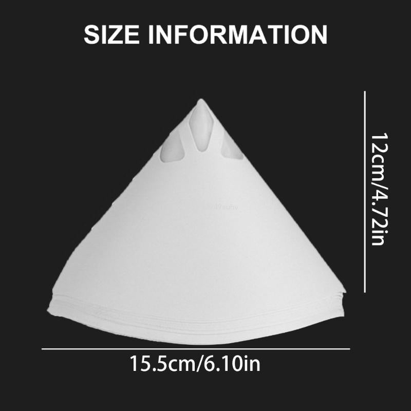 Resin 3D Printer Paper Filter - Thicker White Funnel