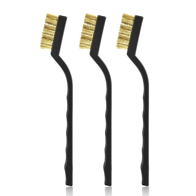 Cleaning Brushes - 3D Printer Nozzle Brass/Nylon/Steel Set