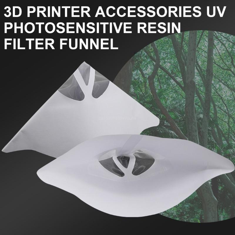 Resin 3D Printer Paper Filter - Thicker White Funnel