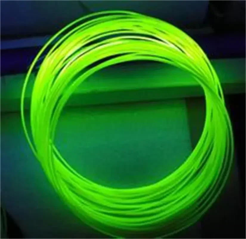 PLA Filament: Glow-in-Dark 1.75mm 3D Filament - Red & Green Luminous