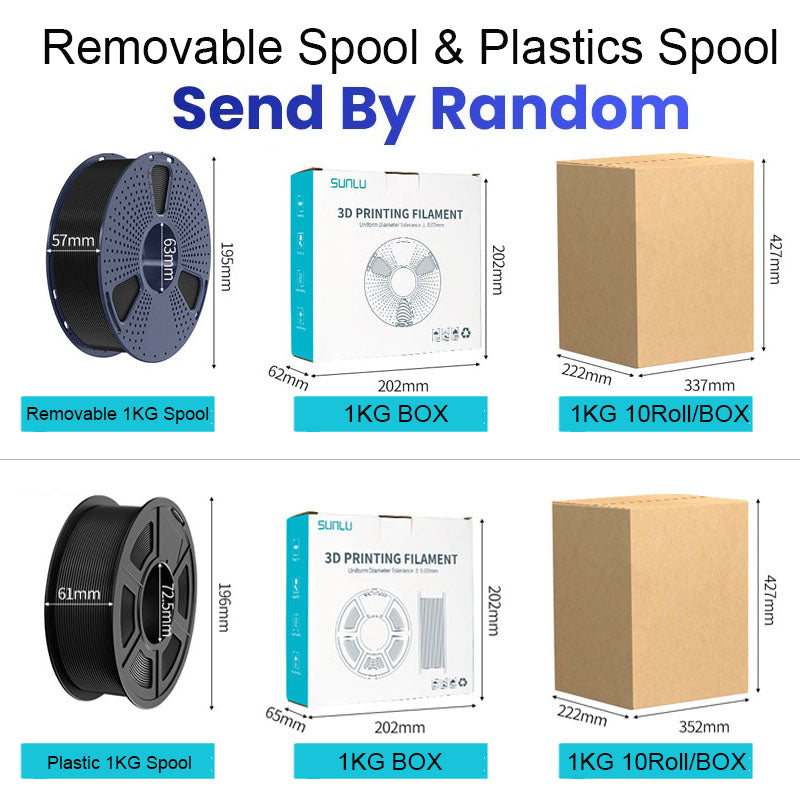 PETG Filament 1.75mm High Speed 1kg Spool for FDM Printers