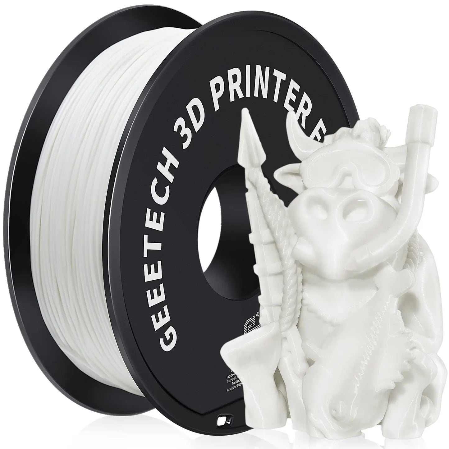 3D Printer Filament 1.75mm 1KG - Geeetech, Vacuum Sealed