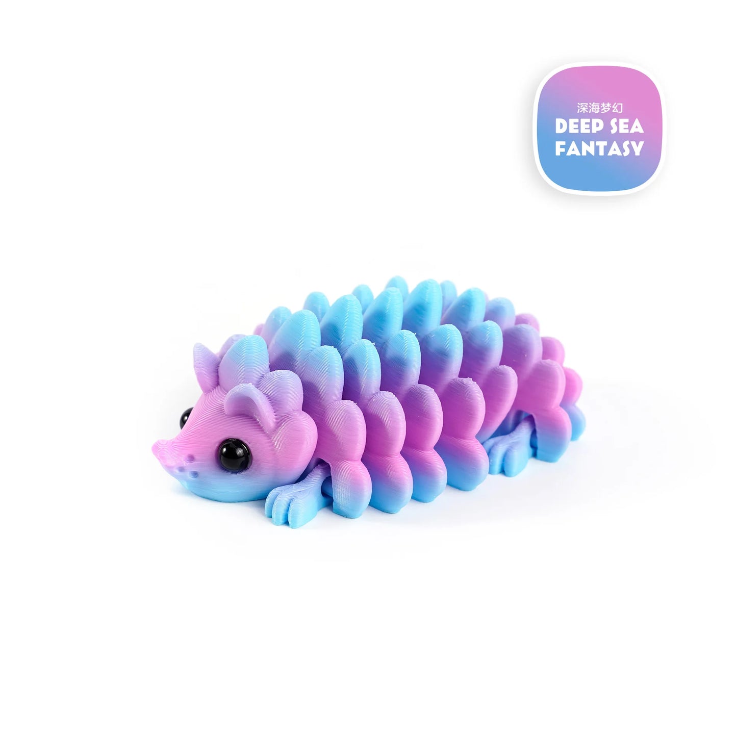 3D Printing Hedgehog Statue Movable Hedgehog Ornaments Kitchen Home Decoration Office Animal Desk Toy Articulated Figurine