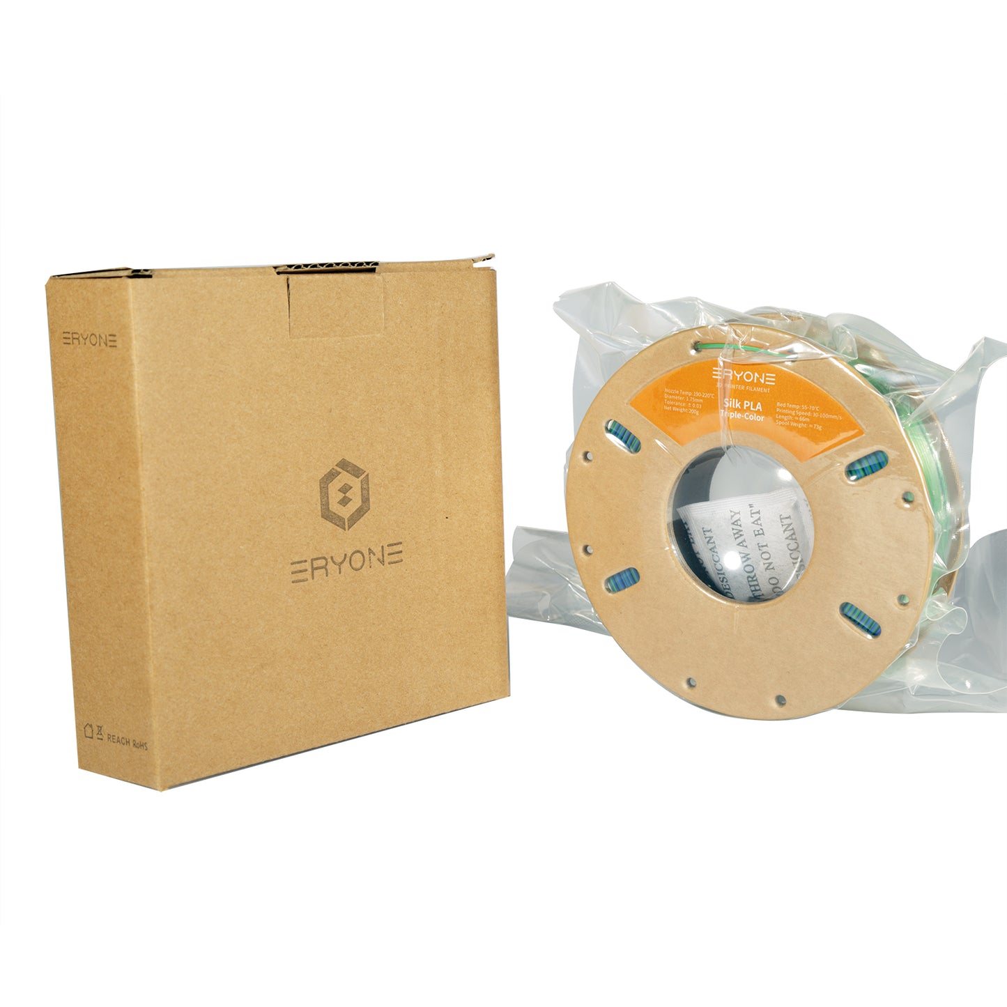 High Quality Silk PLA Filament: Dual/Tri Colors 1.75mm