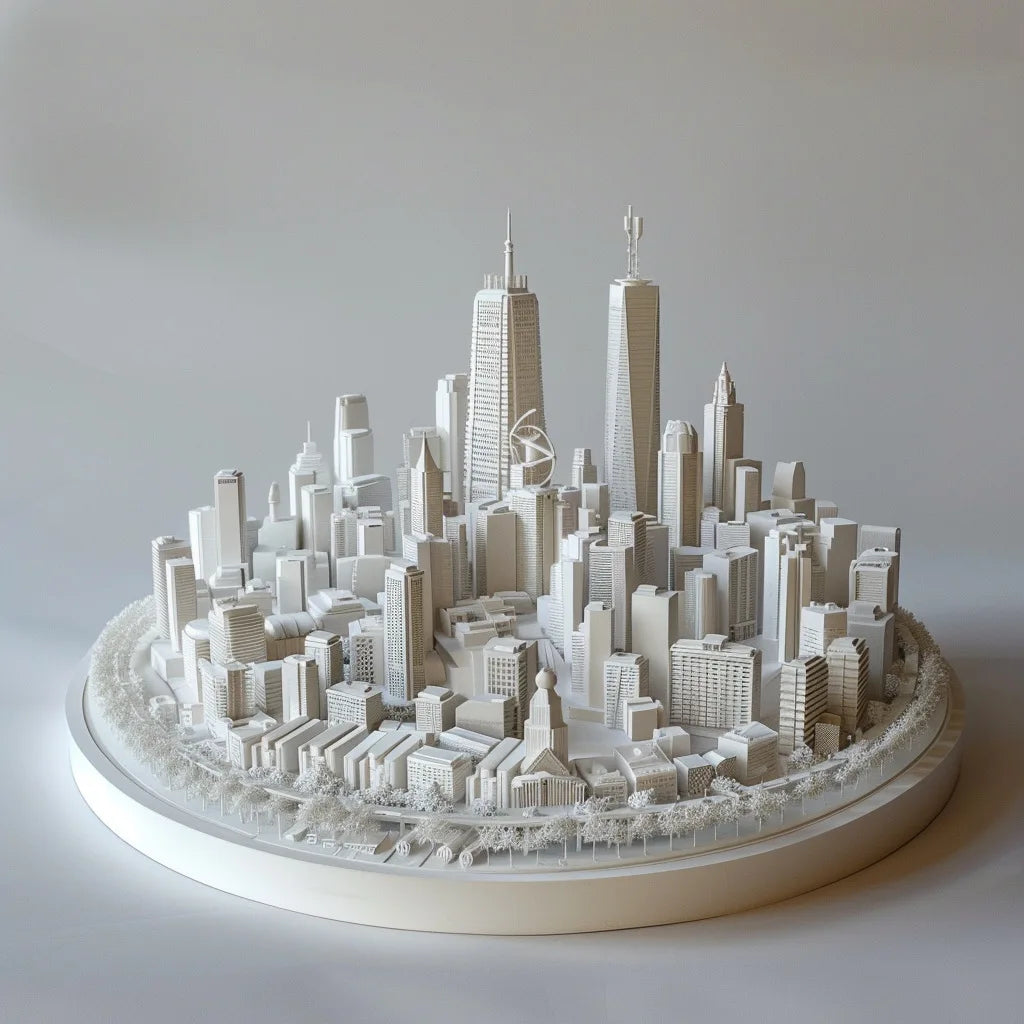 FDM 3D Printing Service High Precision Resin Custom Architectural Models for Design Evaluation and Structural Analysis