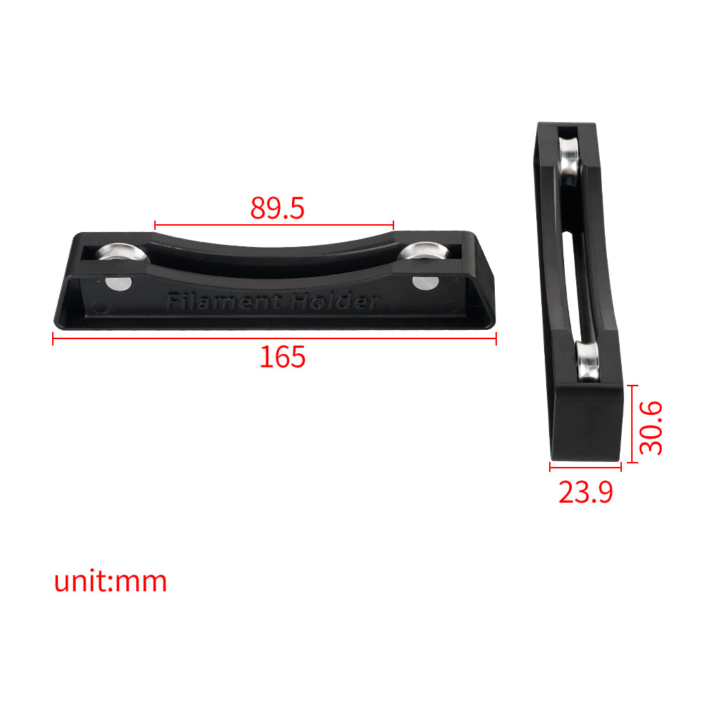 PLA Filament Holder: 3D Printer Filament Spool Holder - 1KG Bearing Design
