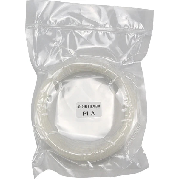 PLA Filament: PLA 1.75mm Filament 10m - 3D Printer Pen, Black & Rainbow