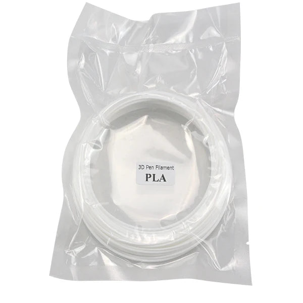 PLA Filament: PLA 1.75mm Filament 10m - 3D Printer Pen, Black & Rainbow