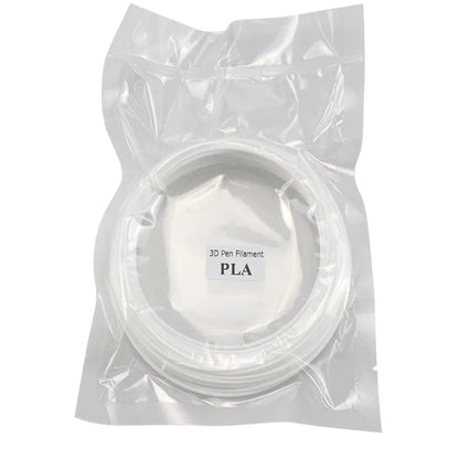 PLA Filament: PLA 1.75mm Filament 10m - 3D Printer Pen, Black & Rainbow