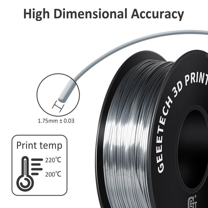3D Printer Filament: 1.75mm 1kg Precision 0.03mm for FDM Printers