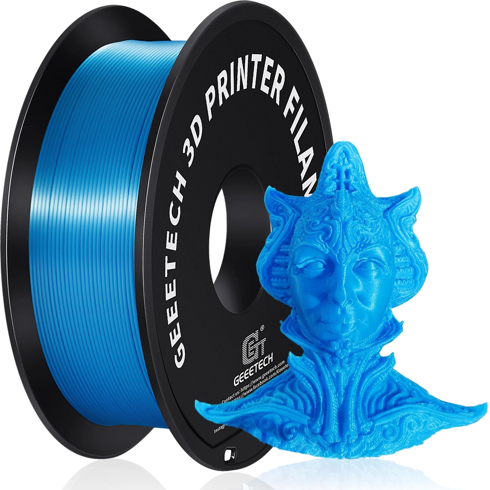 Silk Sky Blue PLA