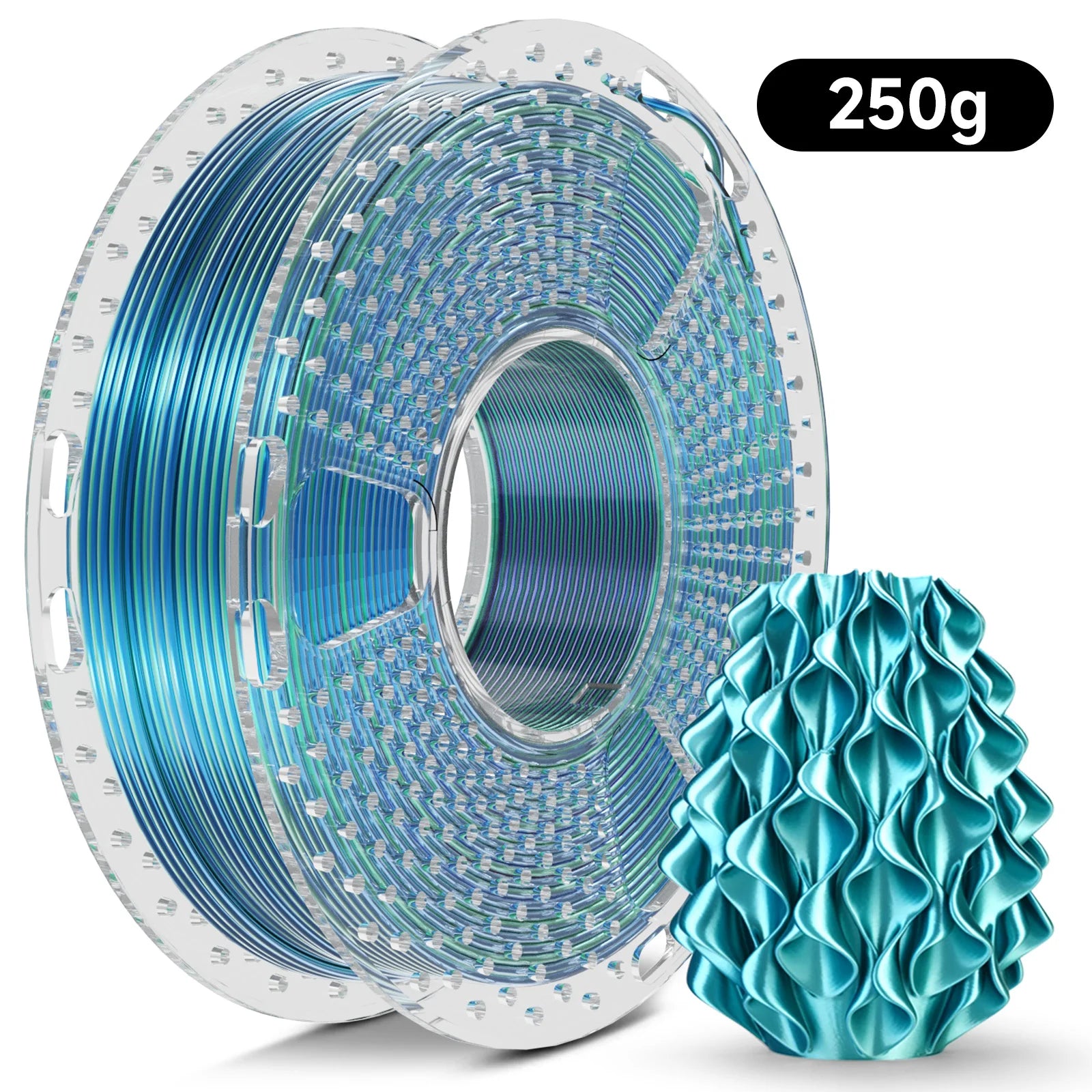 SILK PLA BlueGreen