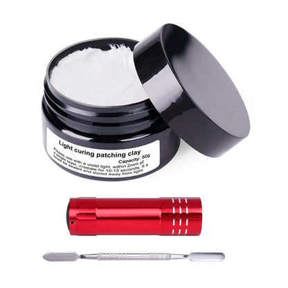 UV Light Curing Repair Clay Cure Putty Fill Repair Failed 3D Printed Model Modification Accessories for Bambu Lab 3D Printer