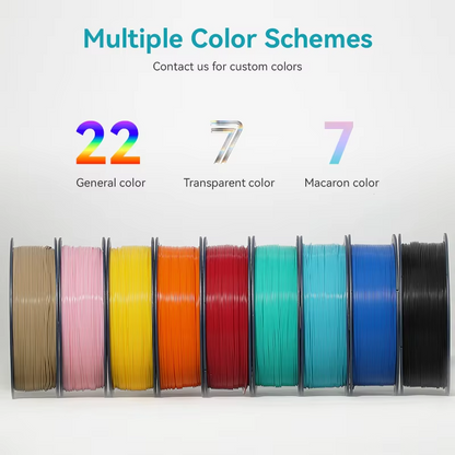 PLA Plus 3D Printer Filament 1.75mm 1KG Spool - No Tangles