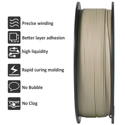 PLA Filament: Wood PLA 1.75mm Filament - 1kg for FDM 3D Printers