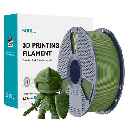 PLA Plus 3D Printer Filament 1.75mm 1KG Spool - No Tangles