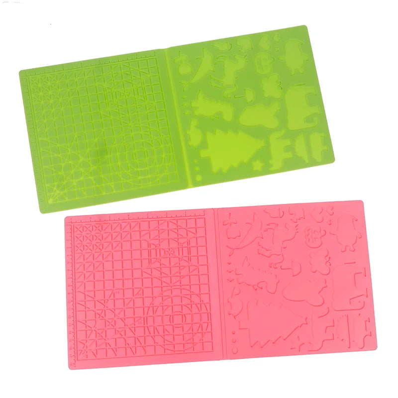 New 1PCS 3D Printing Pen Silicone Mat DIY Creative Drawing Template Pad With Heat-proof Finger Sleeve Art Tools Christmas Gift