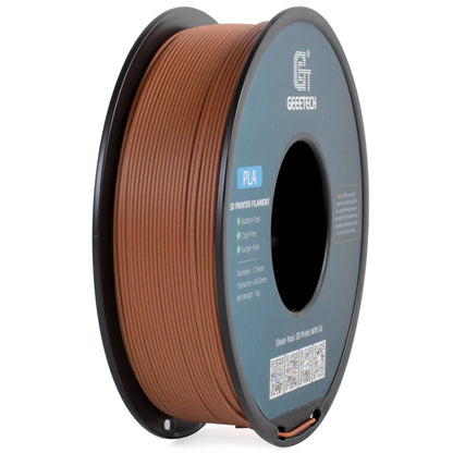 PLA Filament: Wood PLA 1.75mm Filament - 1kg for FDM 3D Printers