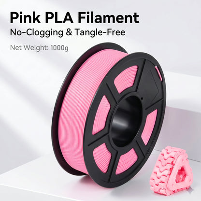 1.75mm High Speed PLA 3D Printer Filament Bundle ±0.02mm Dimensional Accuracy Reusable 250g Spools Total 1KG