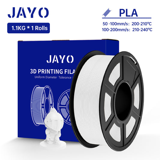 PLA 3D Filament 1.75mm - Rainbow, No Bubble, 1.1KG Roll