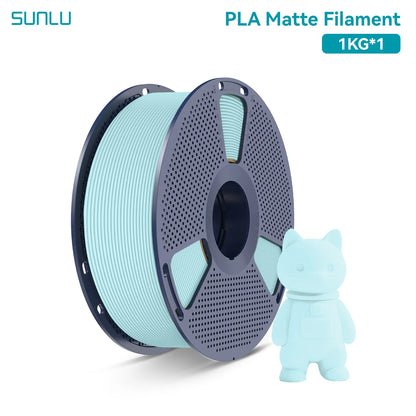 PLA Matte Filament 1.75mm 1kg - Smooth Finish for FDM Printers