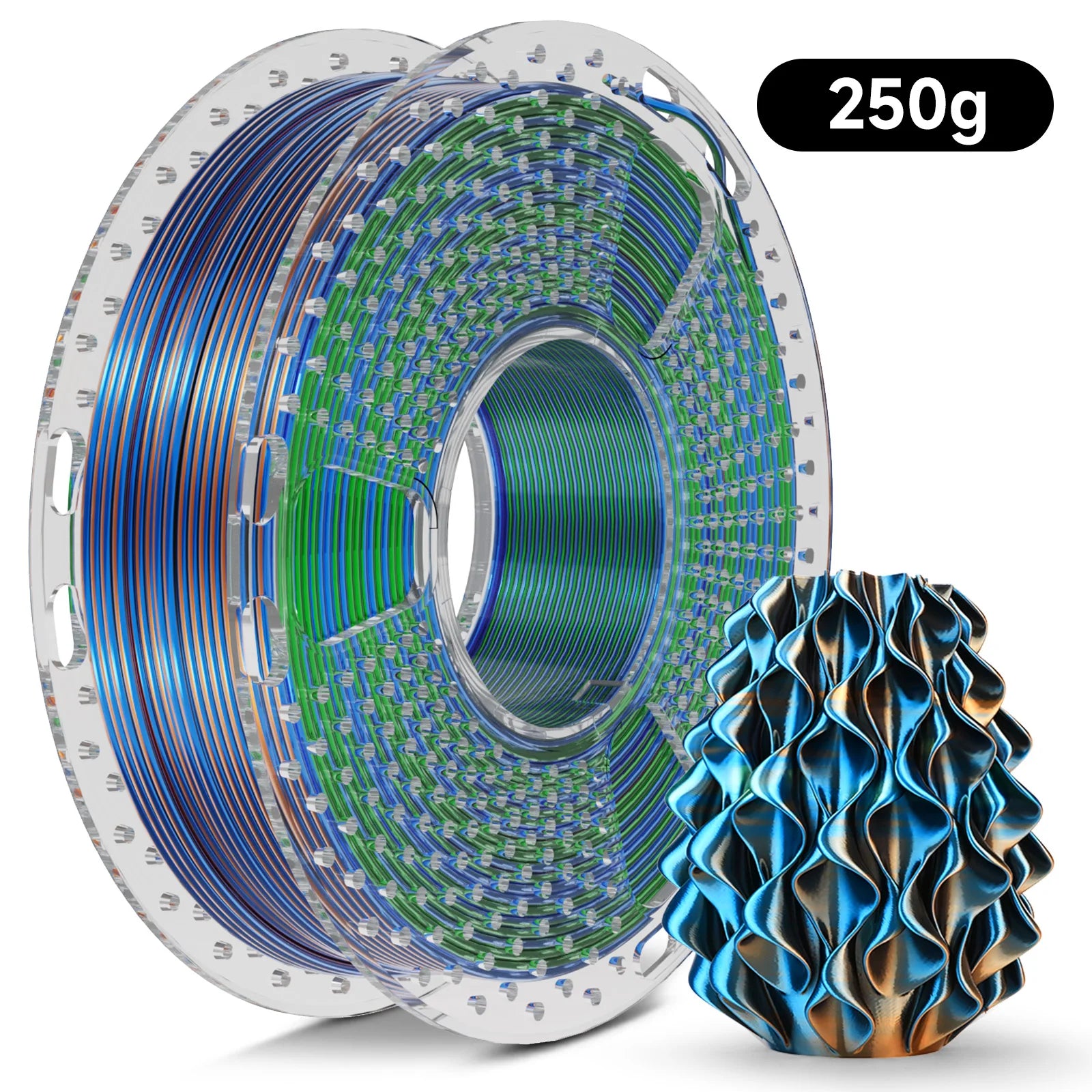 SILK PLA OrBuGreen