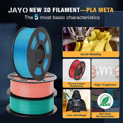 3D Printer Filament: 1.75mm Tough, Bubble-Free 3D Printing