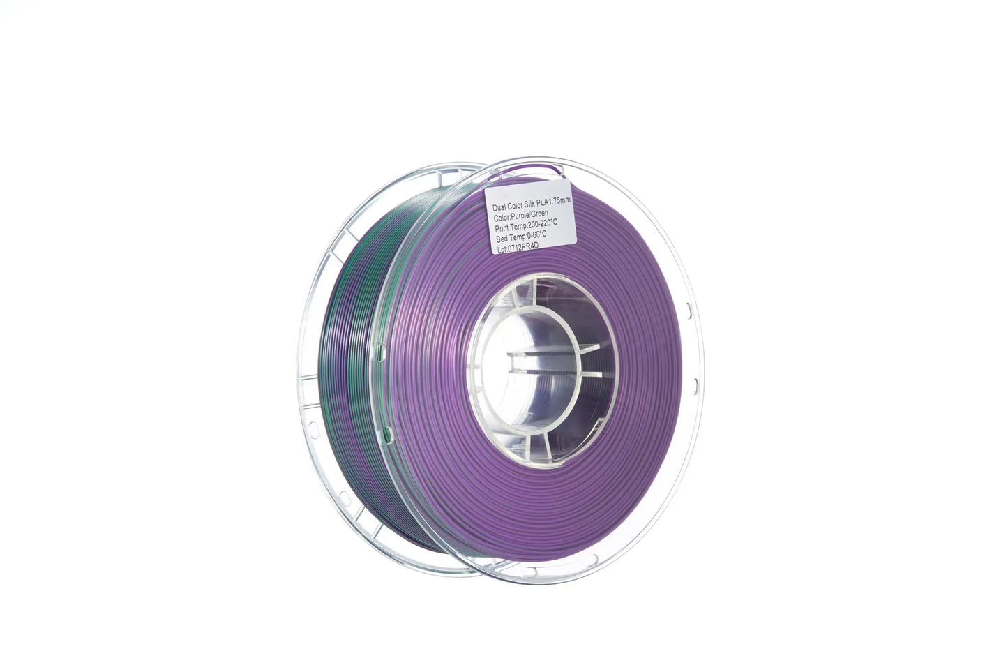 Dual-Color PLA Silk 3D Printer Filament 1.75mm Eco-Friendly 200g