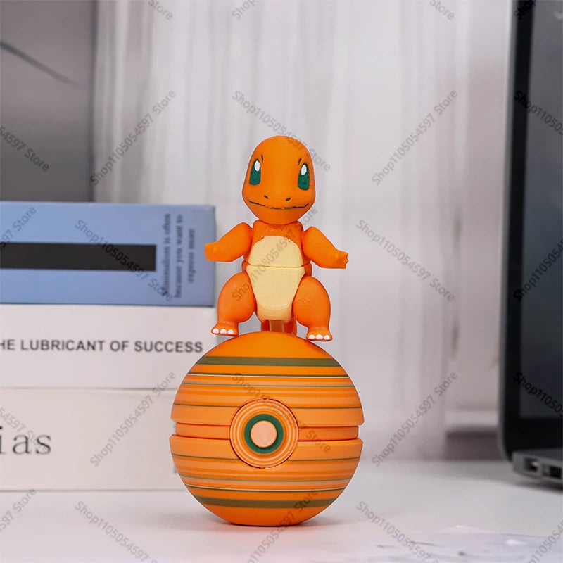 3D Printed Anime Pokémon Figures Charizard Mega Charizard X Charmander Dragon Egg Model Joint Mobility Statue Xmas Fans Gift