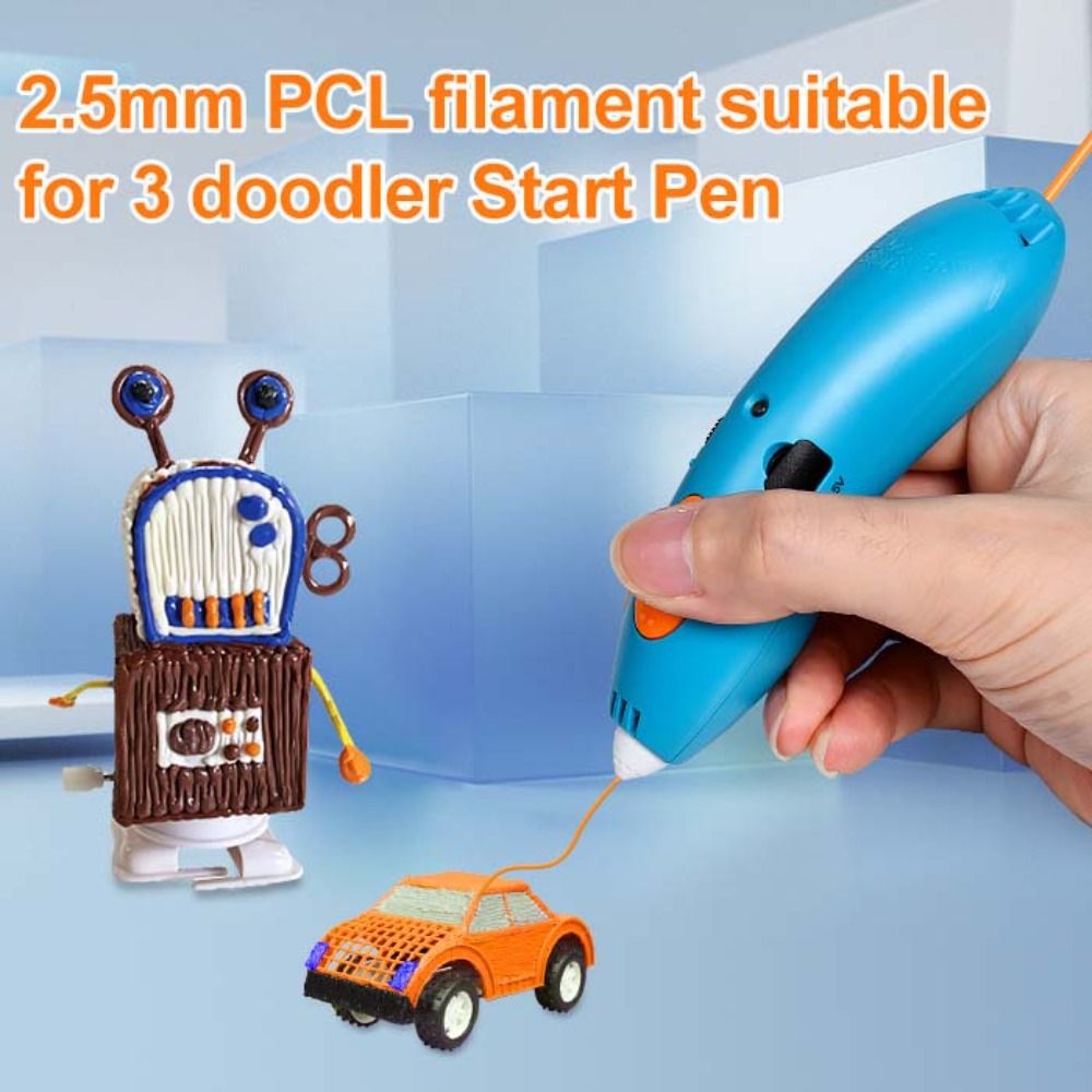 3D Printer Filament: Low Temp 3D Pen Filament - 22/32 Colors, 2.5mm Refills