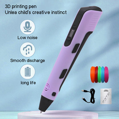 3D Printing Pen with 9m PLA Filaments - Perfect Gift for Kids