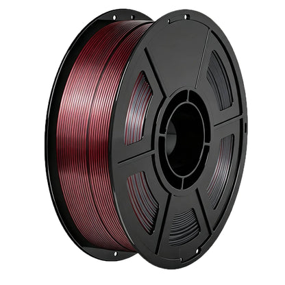 250g PLA Silk Black Red 3D Printer Filament 1.75mm Silk Black Red 3D Printer Material Filament Wire Vacuum Packaging