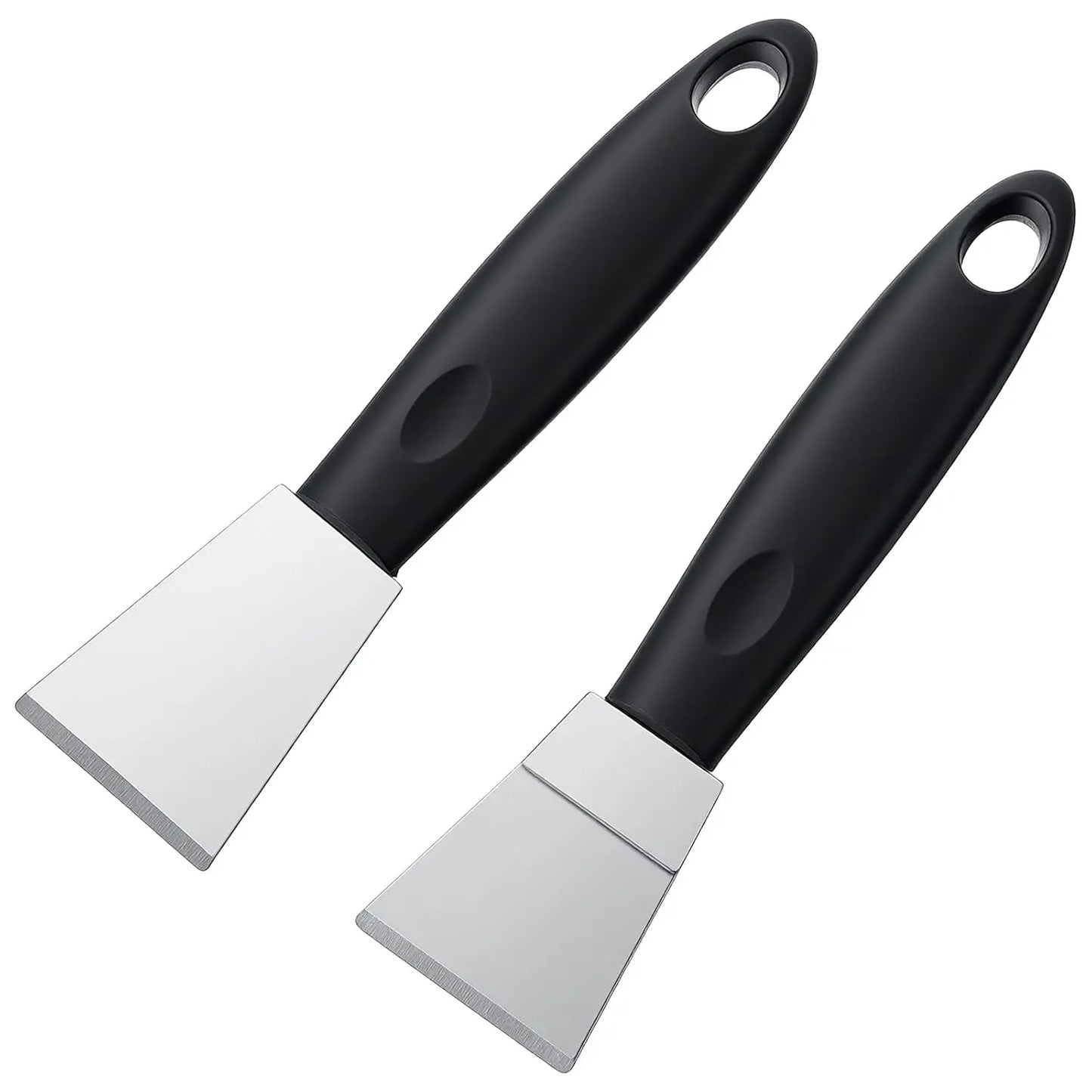 2 PCS 3D Printer Build Plate Spatula Hot Bed Removal Universal Stainless Steel Hot Bed Removal Tool Scraper for Glass PEI Sheets