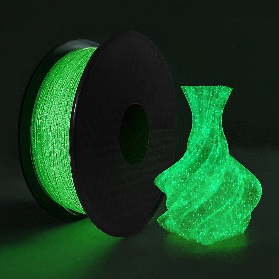 3D PLA Filament Glow Dark 1kg 1.75mm Luminous Rainbow