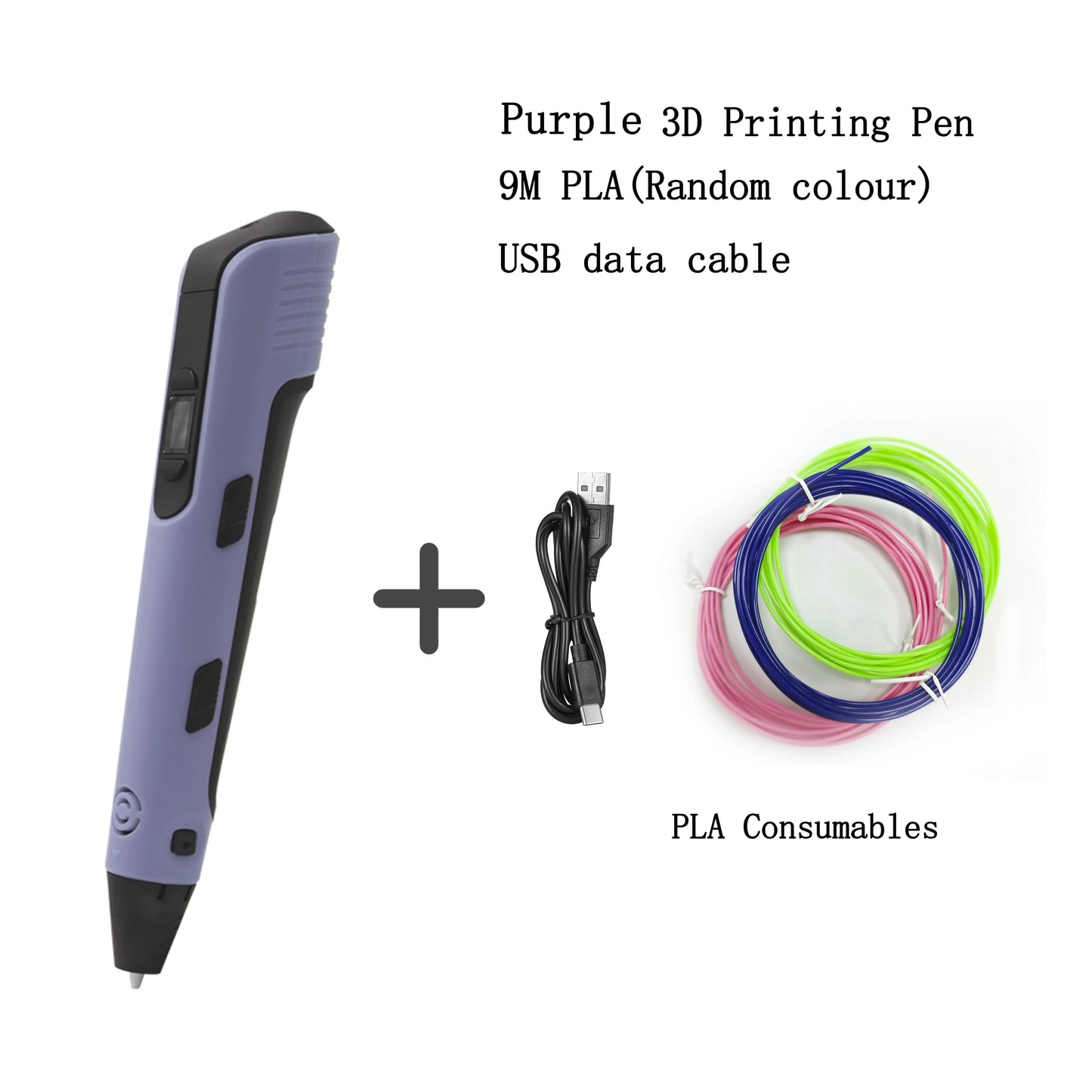 3D Printing Pen with 9m PLA Filaments - Perfect Gift for Kids