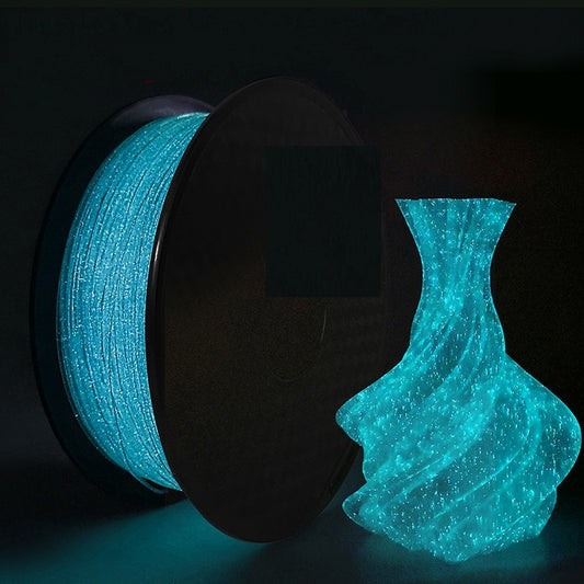 3D PLA Filament Glow Dark 1kg 1.75mm Luminous Rainbow