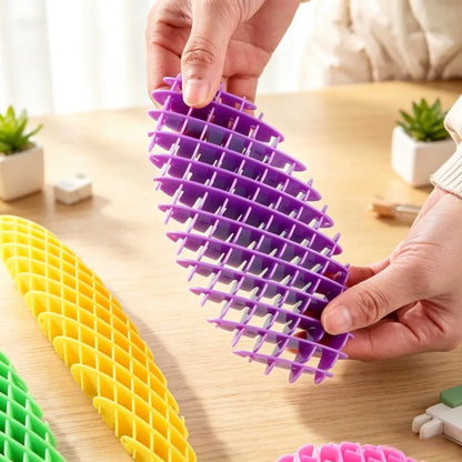 3D Printing Elastic Stretchable Elastic Net Radish Net Cool Deformation Toy Decompression Small Toy Ornament Pendant