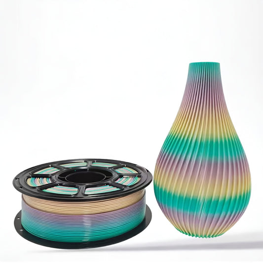 Rainbow Candy PETG Filament 1.75mm - Silk Color 3D Printing