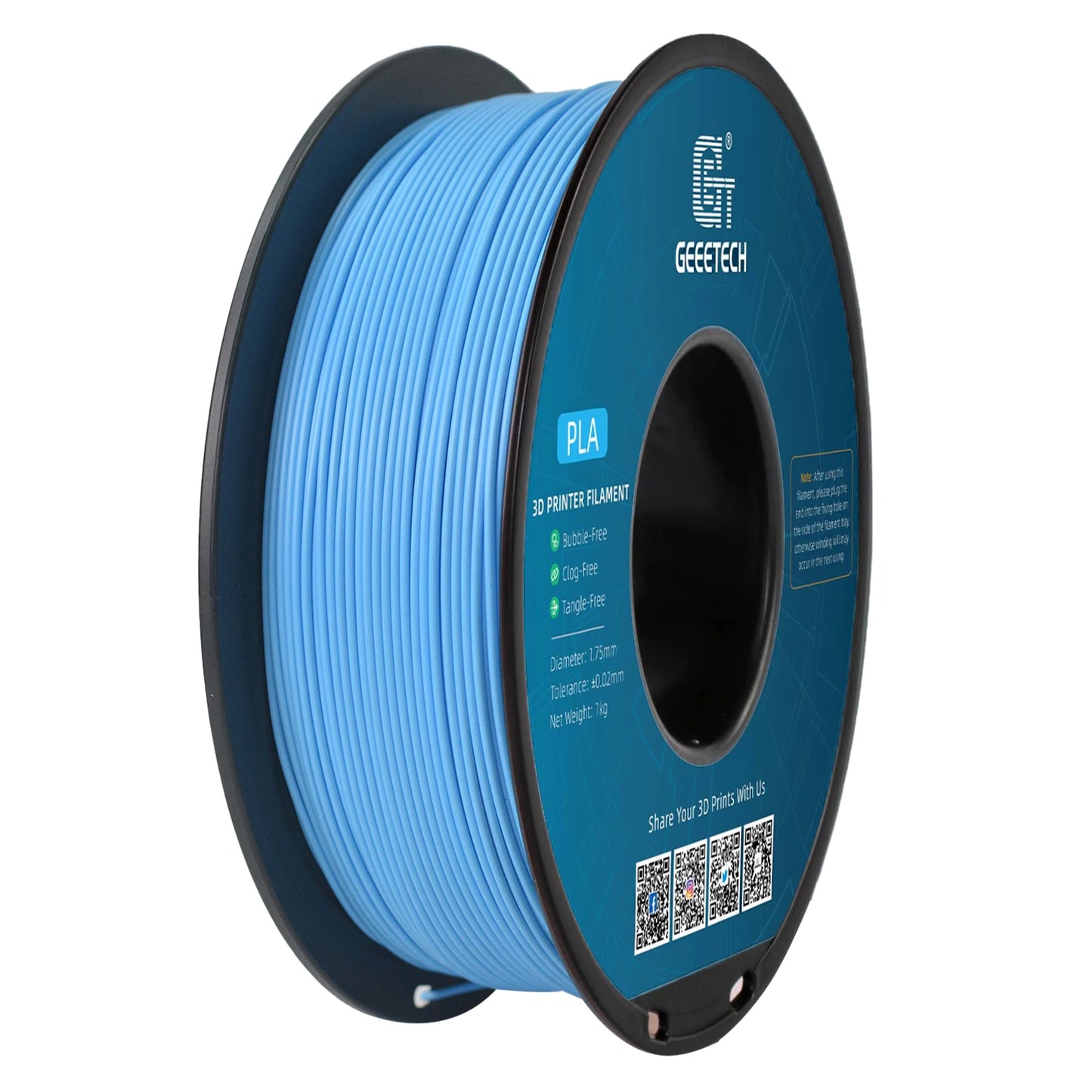 3D Printer Filament: PLA PETG 3D Printer Filament 1.75mm 1kg - Tangle-Free & Durable