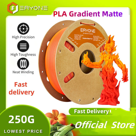 3D Printer Filament PLA Gradient Matte Filament 250G - Premium 3D Print Colors