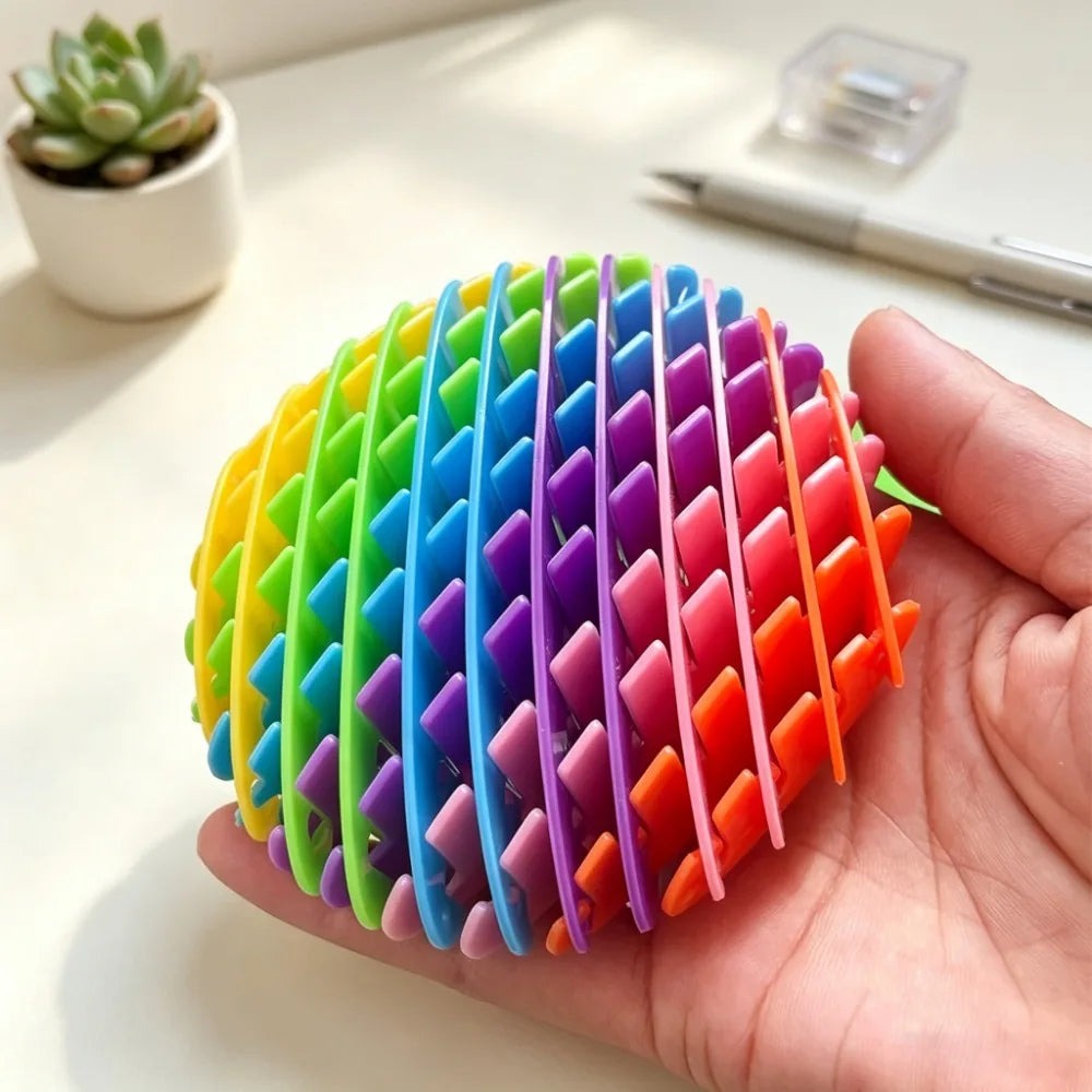 3D Printing Elastic Stretchable Elastic Net Radish Net Cool Deformation Toy Decompression Small Toy Ornament Pendant