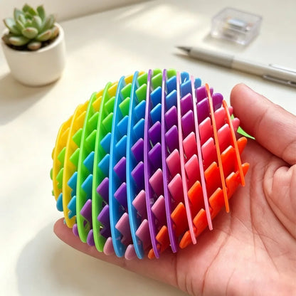 3D Printing Elastic Stretchable Elastic Net Radish Net Cool Deformation Toy Decompression Small Toy Ornament Pendant