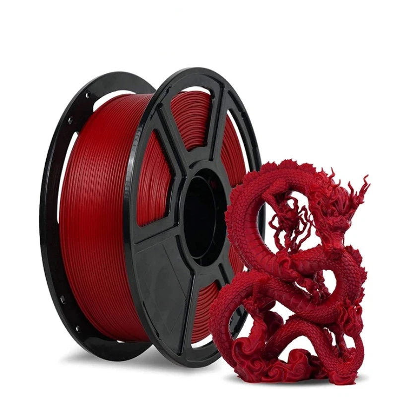PETG 3D Printer Filament 1.75mm 1kg, High Speed Printing Material No Bubble for FDM 3D Printer, Mix Color Random Spool